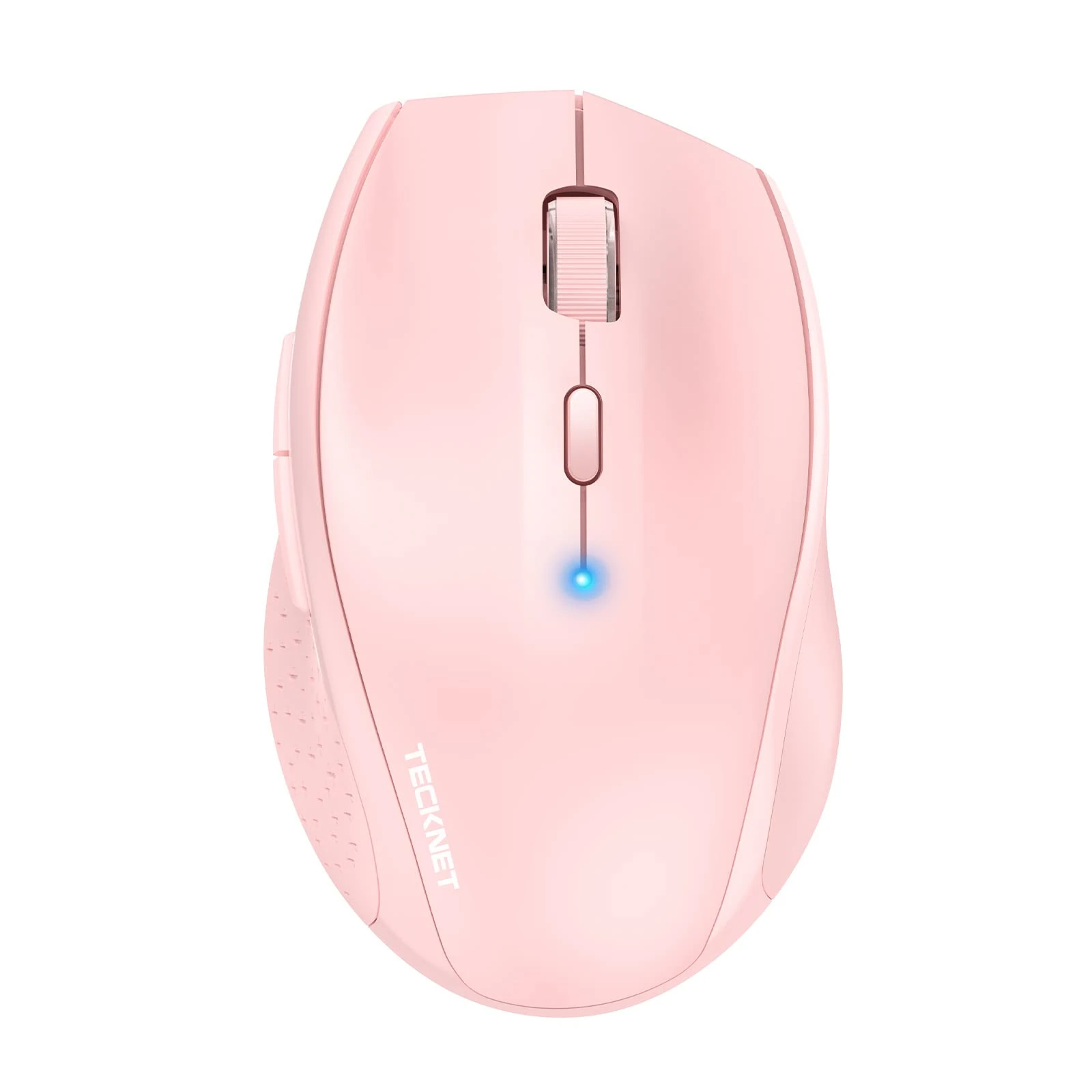 TECKNET Bluetooth Mouse - 4800 DPI Wireless, Ergonomic Portable Mouse for Laptop & Computer - 6 Adjustable DPI, 24 Month Battery Life