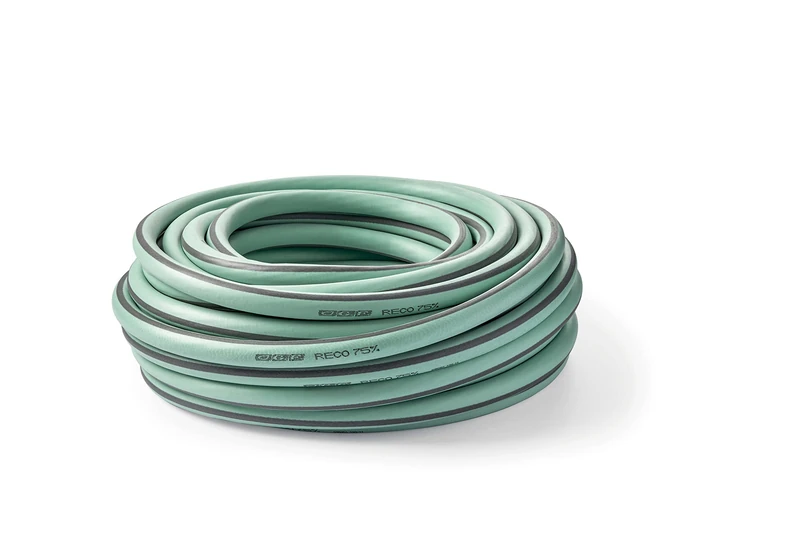 G.F. Srl GF80607308 RECO Tube 50 M 3/4" SAGE Green Recycled Plastic Irrigation Hose - Image 1