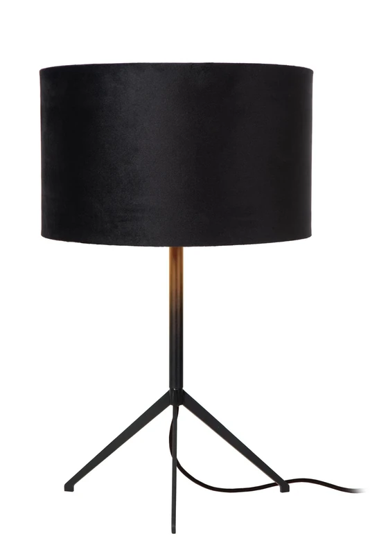 Lucide Tondo - Tischlampe - Ø 30 cm - 1xE27 - Schwarz