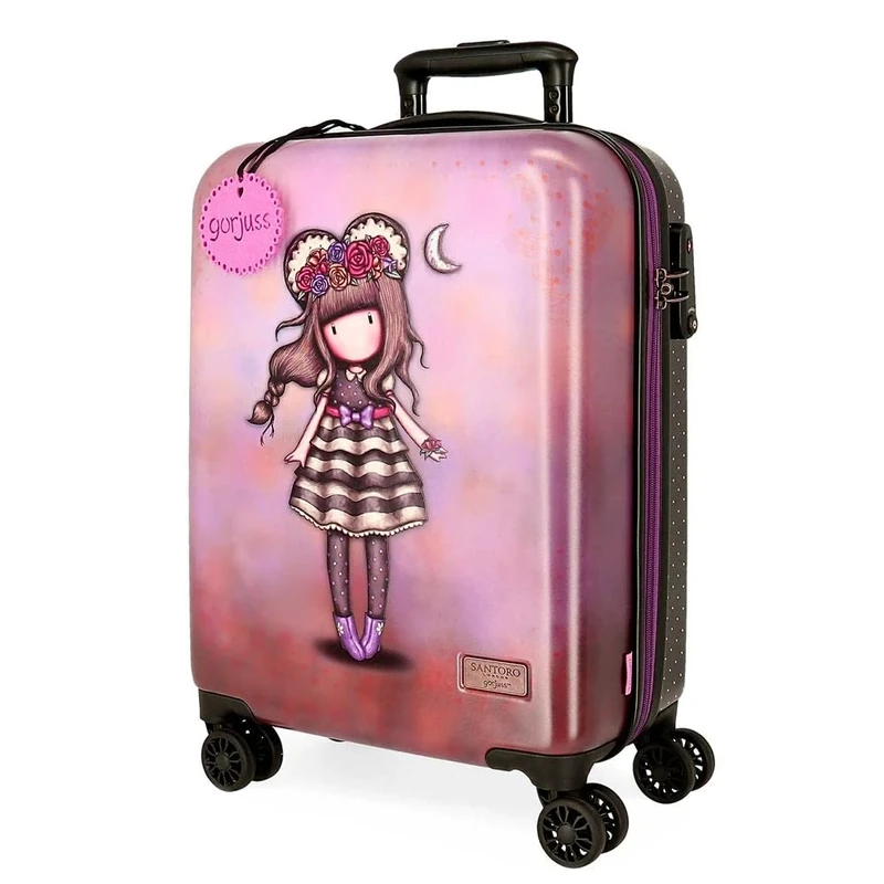 GORJUSS, Pink, One Size, Cabin Suitcase - Image 1