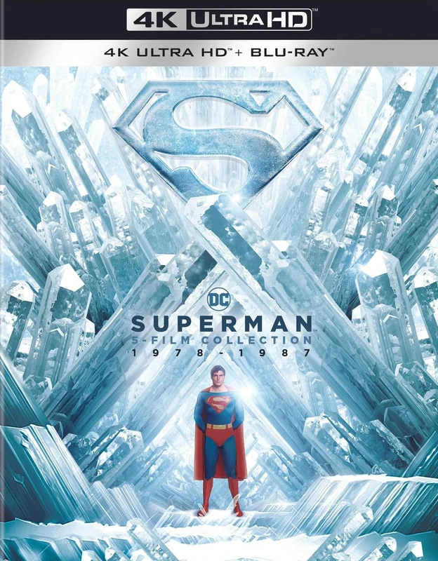 Superman 5-Film Col: I, II, II Donner Cut, III, IV (4K Ultra HD + Blu-ray + Digital) [4K UHD]