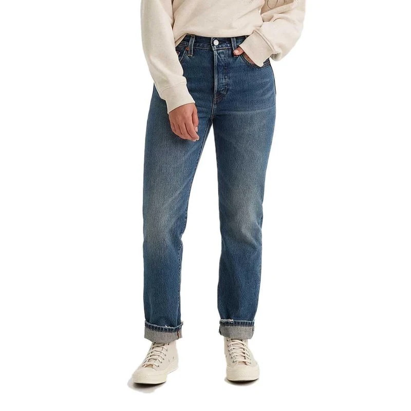 Levi's Women's 501 Jeans for Women, Gold Digging, 23W x 32L