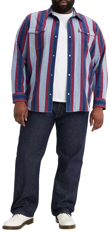 Levi's Men's 501 Levi'soriginal B&t Trousers, Rainforest Rigid Sel, 40 W/32 L - Image 1