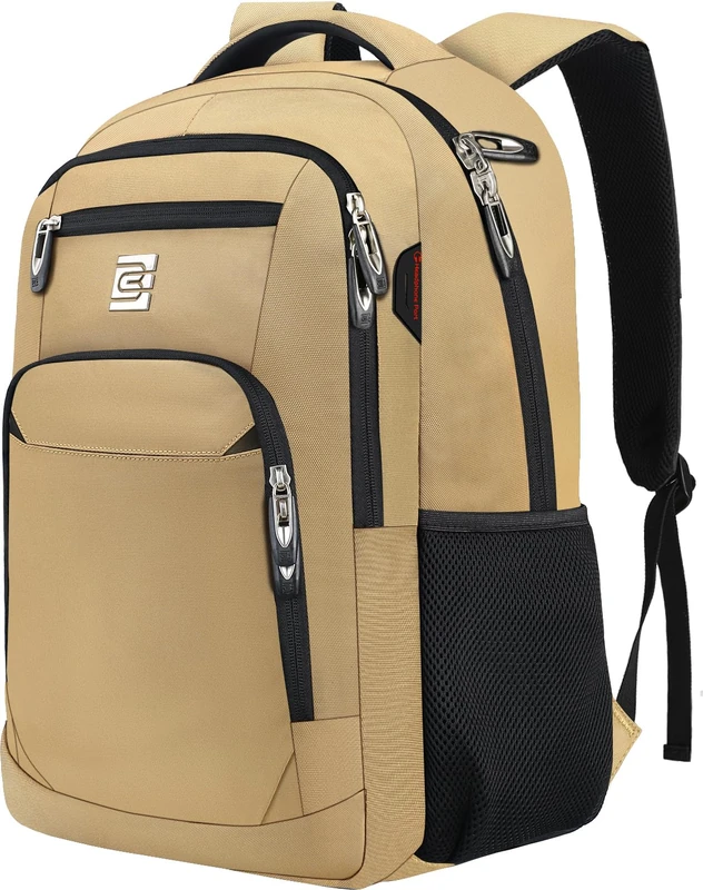 Laptop Backpack,Business Travel Anti Theft Slim Durable Laptops Backpack with USB Charging Port, 15.6", Laptop