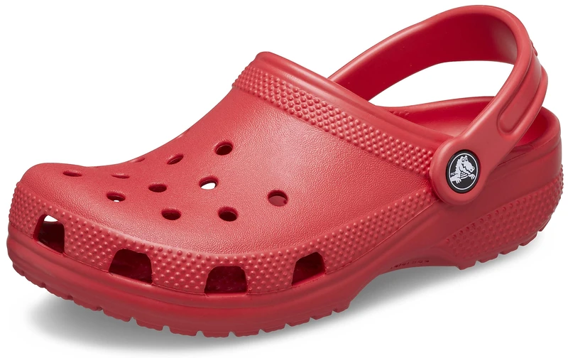 Crocs Unisex Kid's Classic Clog K Clogs, Varsity Red, 1 UK