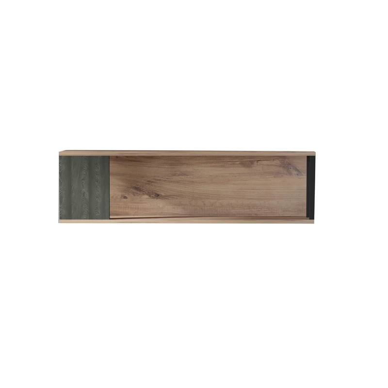 WELL HOME MOBILIARIO & DECORACIÓN 100% Melamine Re-plated Chipboard Shelf, Atlantic Anthracite