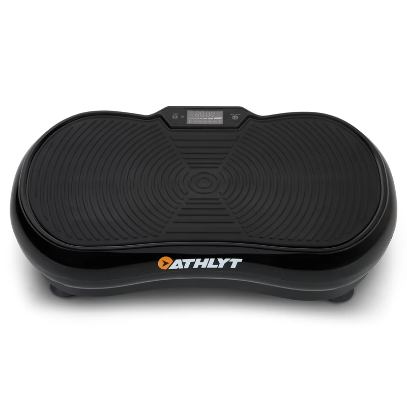 Athlyt Vibration Plate, Black & Grey, 2 Motors (JF-CFM10)