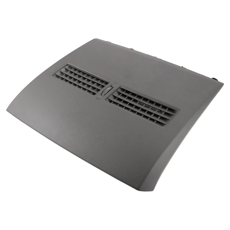 ACROPIX Car Air Vent Panel Assembly Front Center Dashboard A/C Outlet Vent Panel Fit for Nissan Tiida - Pack of 1 Gray - Image 1