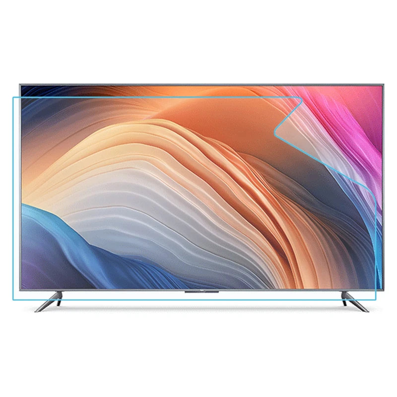 JQZWXX 32-40 inch Anti Blue Light TV Screen Protector Matte Anti Glare Film for LCD, LED, QLED 4K HDTV, No Bubbles / 32in698x392mm