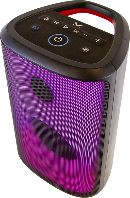 Majestic FLAME 22 PRO Bluetooth 5.3 Speaker, 6 LED Lighting Effects, USB/AUX-IN/MIC, Rechargeable Battery, TWS Function, Carry Handle - Image 1