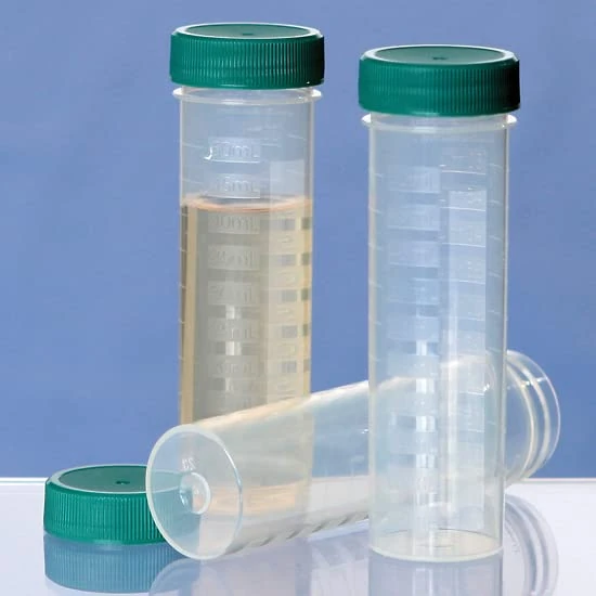 Environmental Express UC475-GN Ultimate Digestion Cup with Green Polyethylene-Faced Lined Cap, 50 mL Capacity, Polypropylene (Pack of 500)