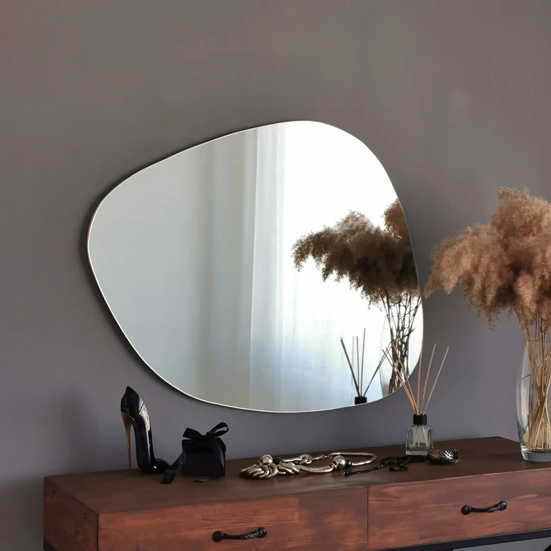 WELL HOME MOBILIARIO & DECORACIÓN Mirror, 100% MDF, White