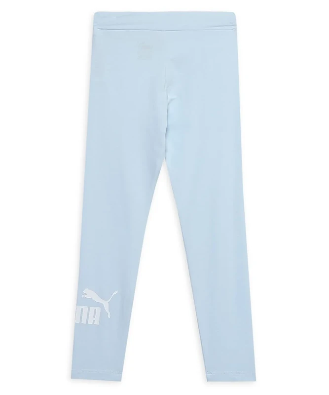 PUMA ESS Logo Leggings G - Icy Blue Girls Activewear Bottoms