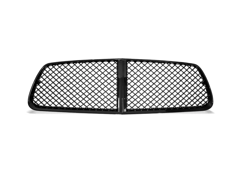 Armordillo USA 8720127 Mesh Style Front Hood Bumper Grille - Piano Black Fits 2011-2014 Dodge Charger