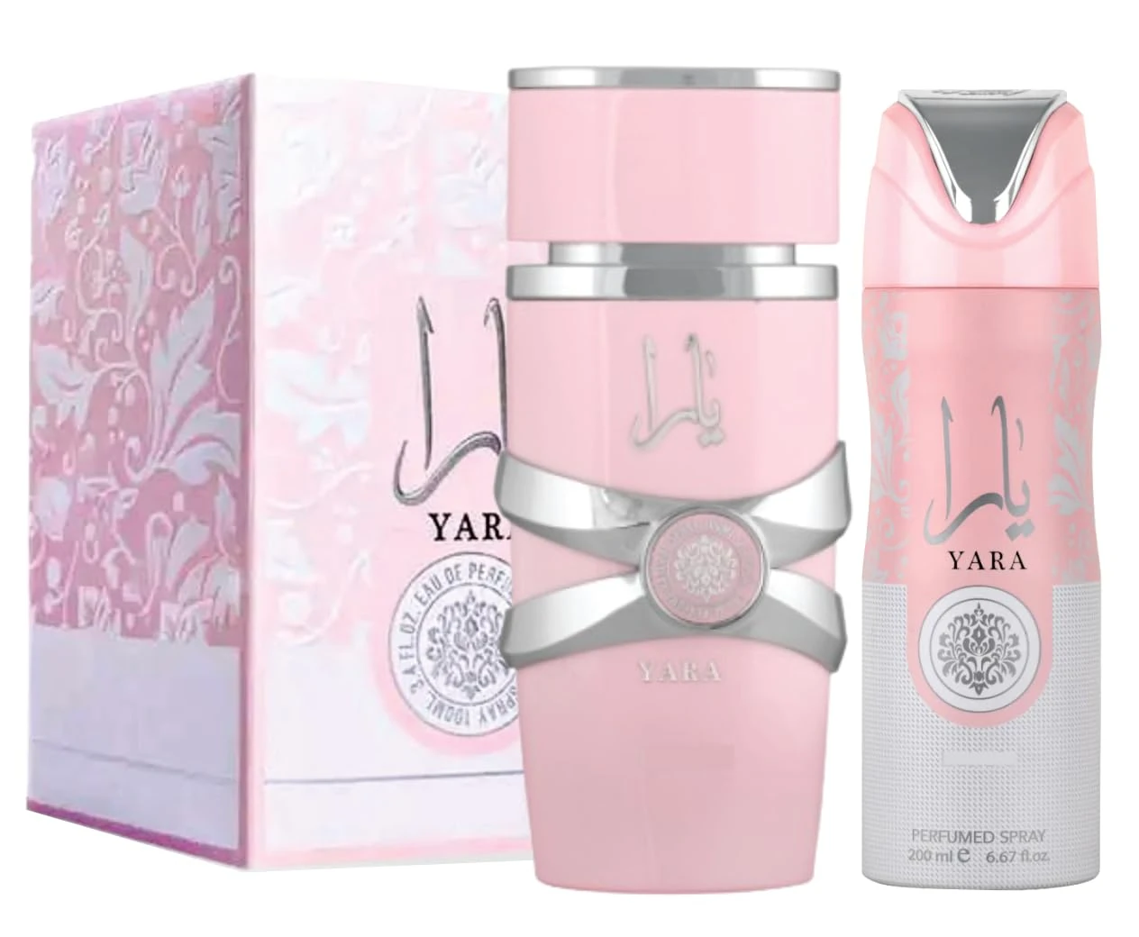 Sapphire’s Choice - Yara Women Edp Perfume | Yara Eau de Parfum for Women 100ml | Floral and Jasmine Fragrance | Yara Perfume + Deodrant Yara Spray 200ml Arabian Fragrance Perfume Made In Dubai