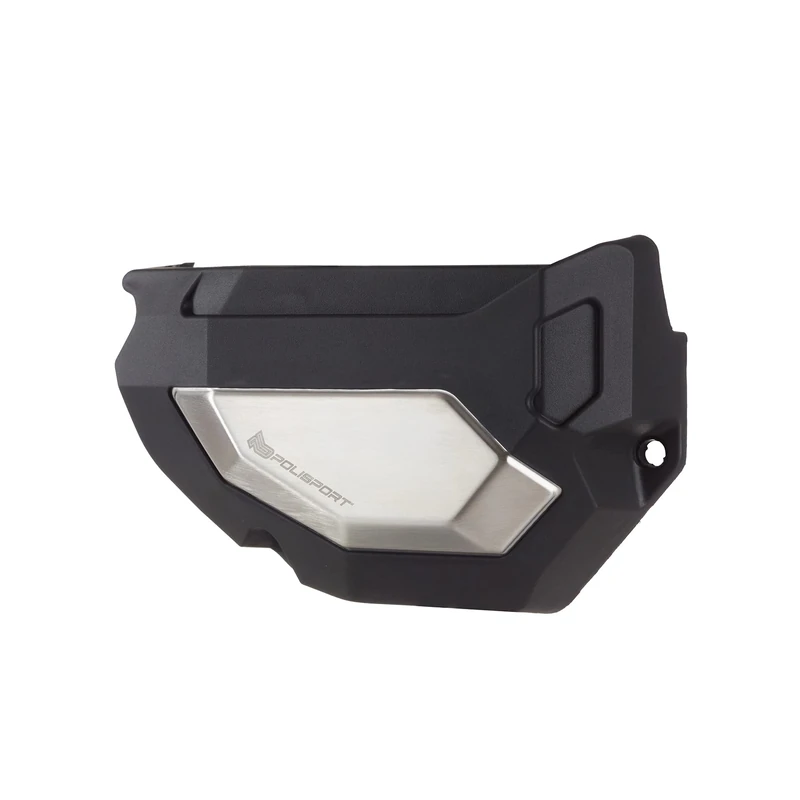 POLISPORT 8485800001 – Alternator Cover Protector Made of Durable Plastic Compatible with Yamaha Motorcycles in Black - Image 1
