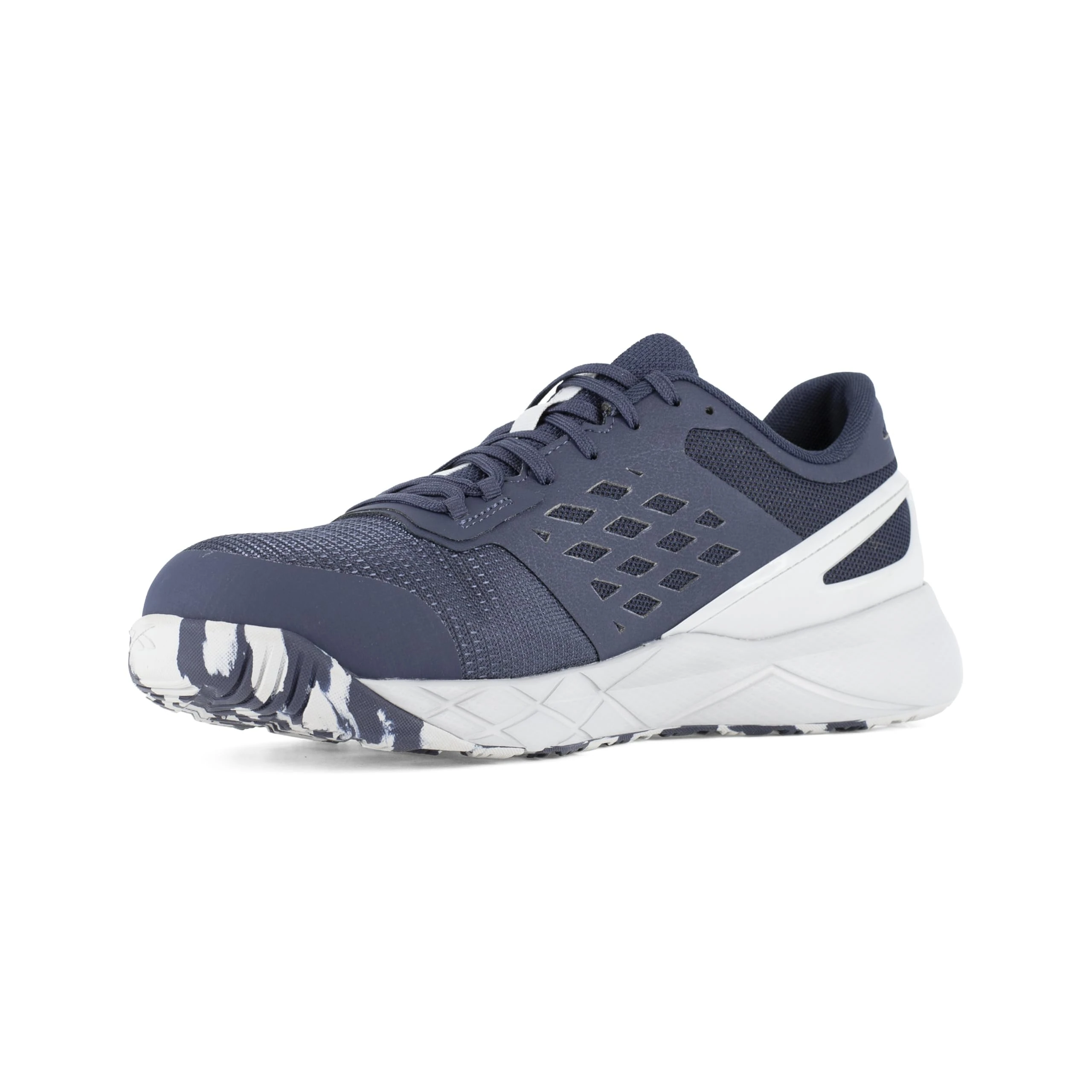 Reebok Work Nanoflex TR Work CT Mens Oxford, Navy-light Grey, 11 Wide