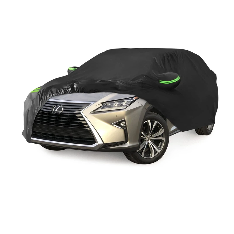 Proadsy 2024 Upgrade Car Cover Compatible with Lexus RX 2015-2024 Windproof All Weather Waterproof Sun Rain UV Dust Snow Protection Outdoor Covers