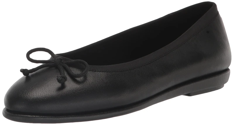 Aerosoles Women's Homebet Ballet Flat, Black, 7 UK