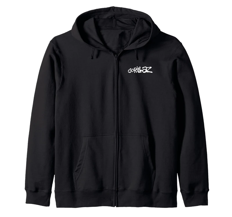 Gorillaz Cracker Island Group Zip Hoodie