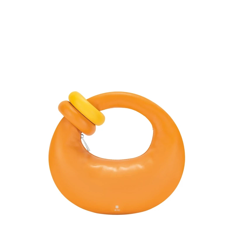 JW PEI Women's Abacus Top Handle Bag, Orange, top-handle bag, Hobo