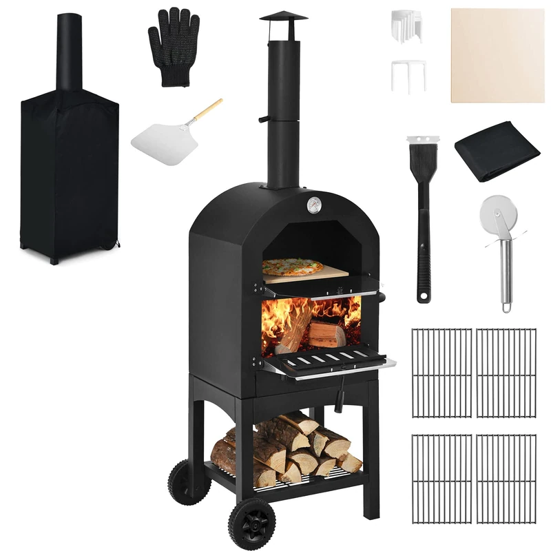 GiantexUK Outdoor Pizza Oven