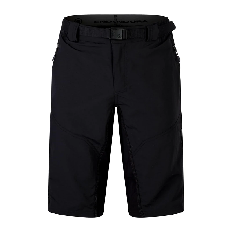 Endura Hummvee Cycling Shorts with Liner | Detatchable Liner | Urban and Trail Shorts | Padded Comfort | Cargo Storage | Clickfast Shorts, Black, S
