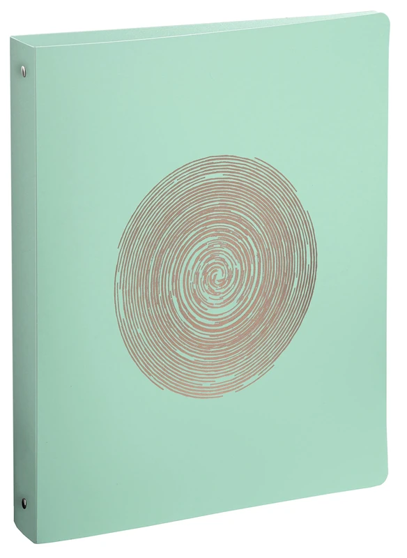 Exacompta - Ref. 51990E - Box of 12 Ellipse semi-rigid binders - 4 round rings, diameter 30 mm - spine 40 mm - external dimensions 32 x 26.8 cm - A4 maxi file format - assorted colors