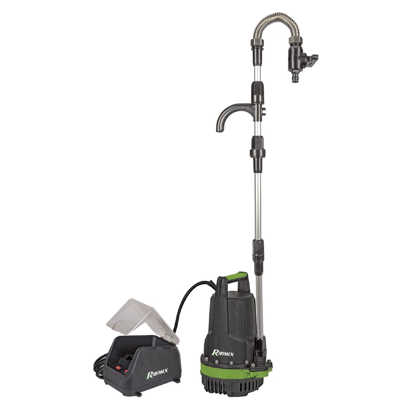 RIBIMEX - PRBAT20/PVFSB - Submersible Pump and for 2in1 Drums - RBAT20 - Without Battery and Charger - Image 1