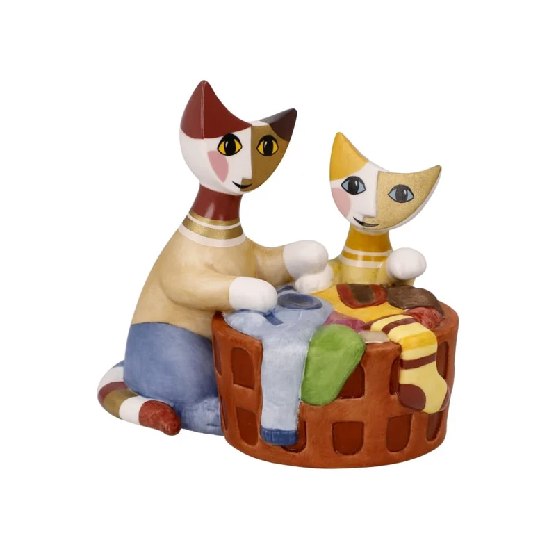 Goebel Cat Figurine Piccoli aiuatani - Rosina Wachtmeister