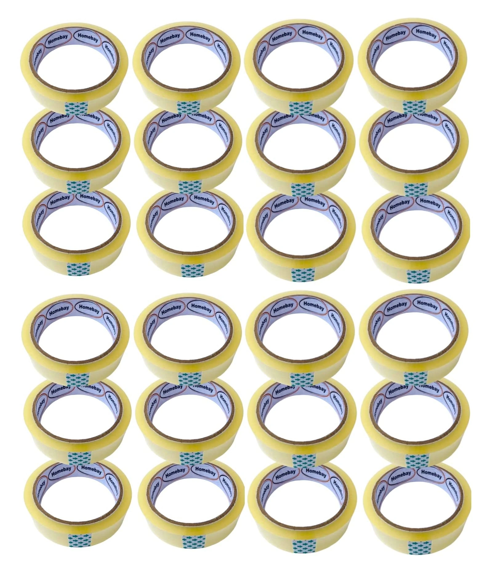 24 Rolls - Cellotape Strong Clear Packing Tape Rolls Extra Long | 24mm x 40m | Packaging Sellotape Parcel Cellotape Transparent…