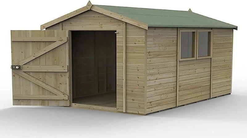 Forest Garden Timberdale 10x6 Apex Shed