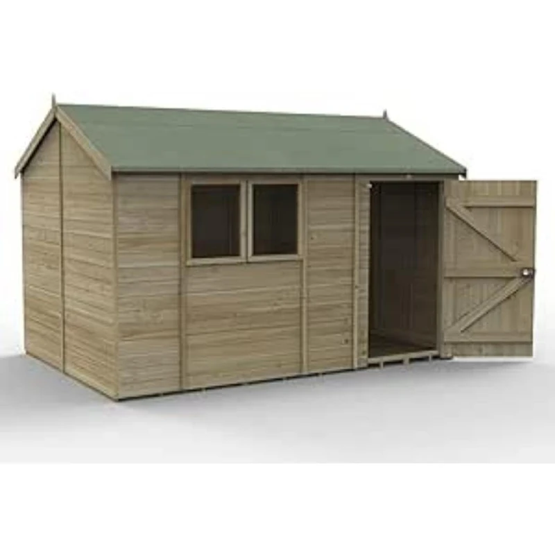 Forest Garden Timberdale 12x8 Reverse Apex Timber Shed