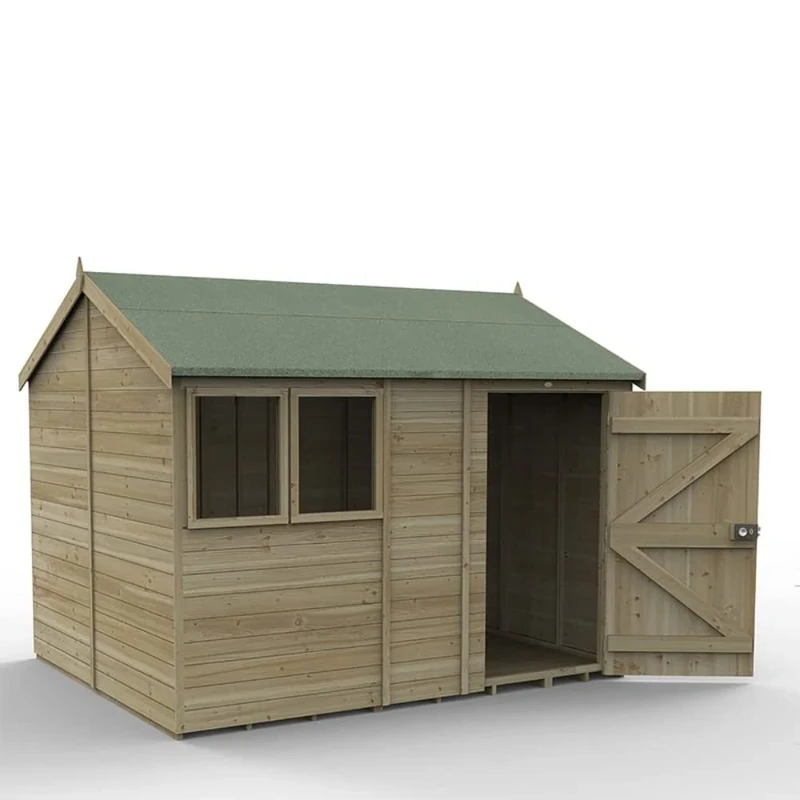 Forest Garden Timberdale 10x8 Reverse Apex Shed