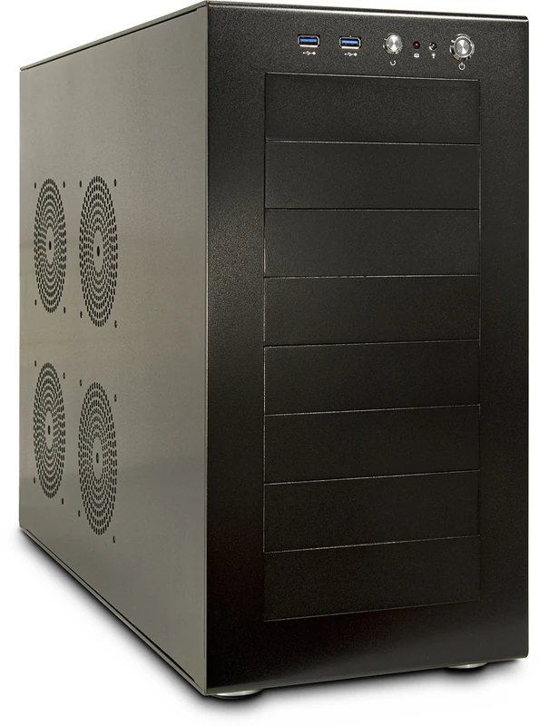 Inter-Tech Y-5508 Tower Server Enclosure 222 x 560 x 440 mm Black - Image 1