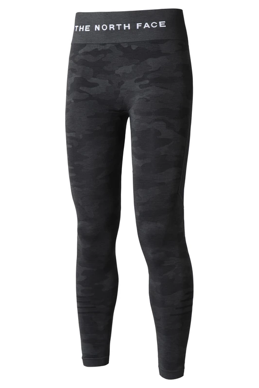THE NORTH FACE Women's Lab Seamless Leggings, TNF Black/Asphalt Grey, S