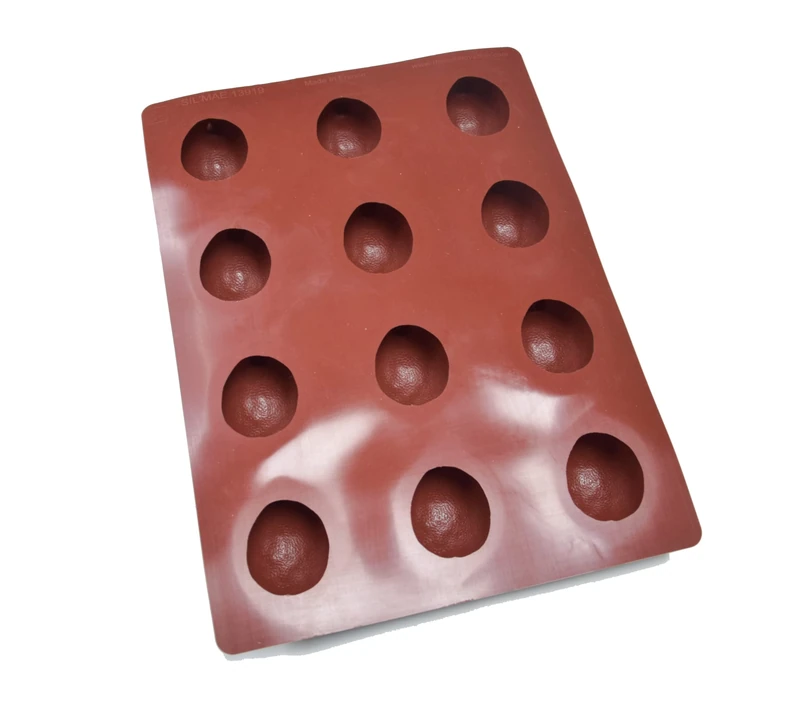 Maé Innovation Silicone Mould 39 x 29 cm - 12 Lemons - Non-Stick - Made in France