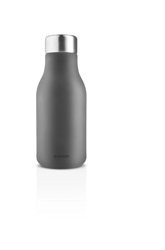 EVA SOLO | Liquid Soap Squeeze Dispenser 200ml | Decorative Soft Silicone Dispenser | Danish Design - Functionality & Quality | Elephant Grey