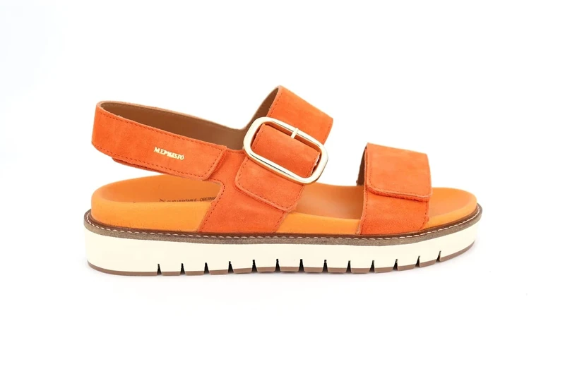 Mephisto Women's Belona Sandal, Burnt Orange, 5.5 UK