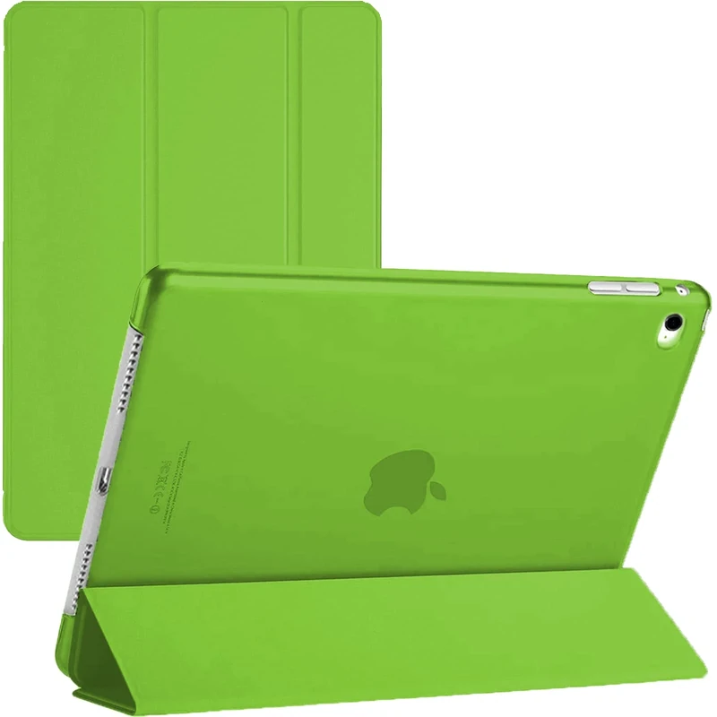 Case for iPad 9.7 5th/6th and iPad Air 1st/2nd Generation - Smart Magnetic Cover with Auto Wake/Sleep Released in 2017/2018/2013/2014 (Green)