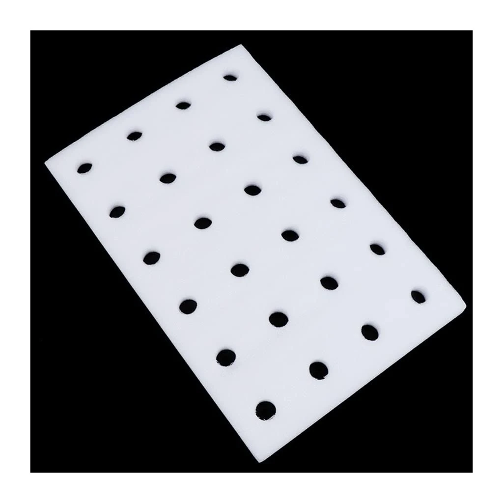 EVANEM Hydroponic Foam Board 600×400×30mm, For Greenhouse Soilless Cultivation Equipment Hydroponic Vegetable Floating Plate With Holes