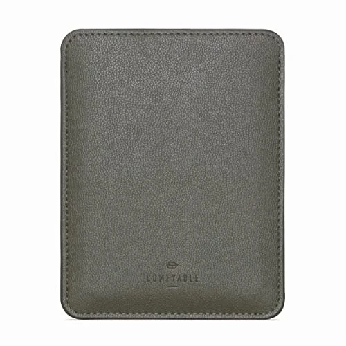 Comfyable E-Reader Sleeve Precisely Compatible for 6.8 Inch Kindle Paperwhite 5 (11th Generation 2021), PU Faux Leather Protective Pouch Case, Khaki Green