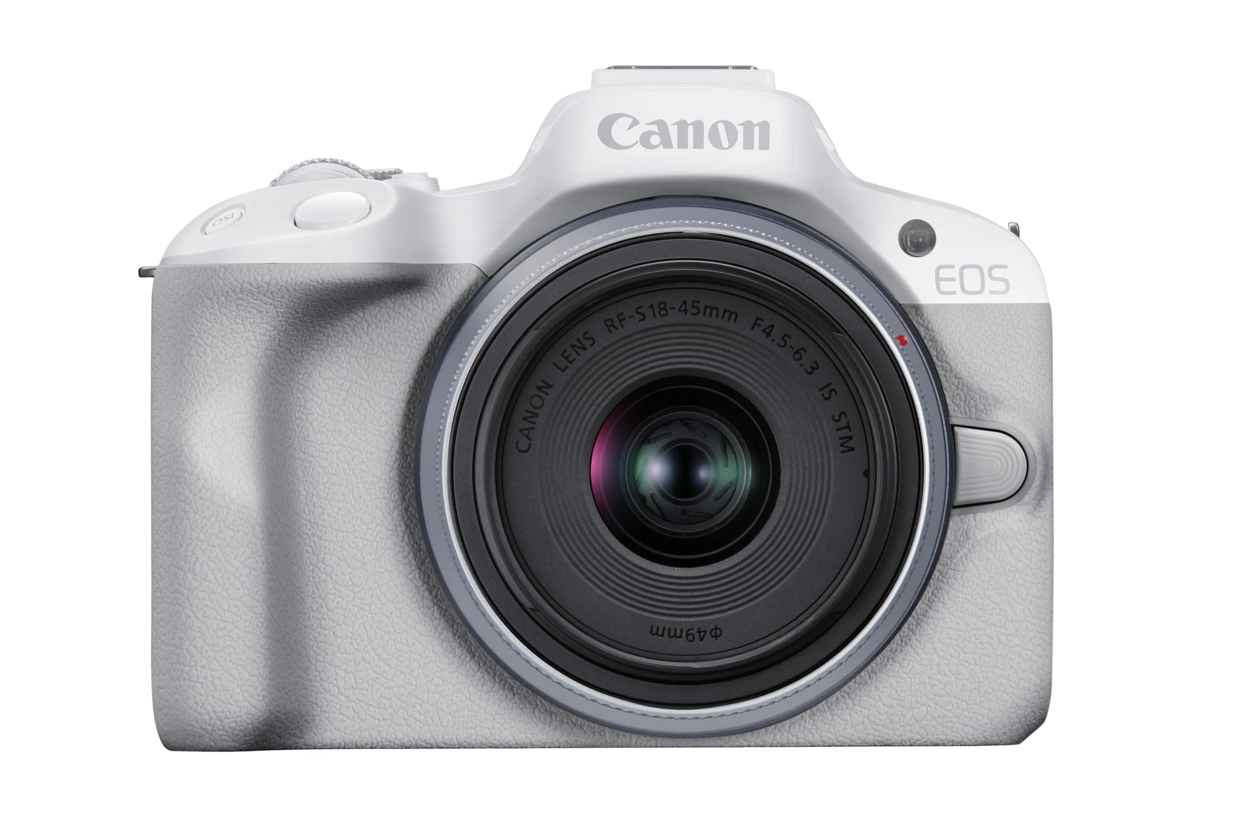 Canon EOS R50 + RF-S 18-45mm F4.5-6.3 IS STM Lens - Compact Mirrorless Digital Camera - 24.2 MP, UHD 4K Video, APS-C Sensor - 15 FPS Continuous Shooting - Vari-Angle Touchscreen - Bluetooth & Wi-Fi