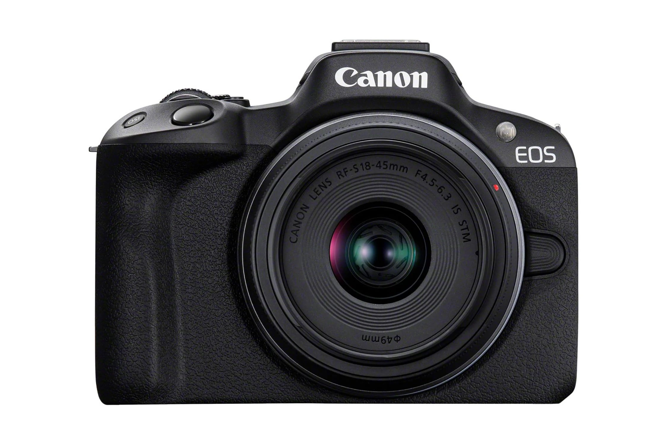 Canon EOS R50 + RF-S 18-45mm F4.5-6.3 IS STM Lens - Compact Mirrorless Digital Camera - 24.2 MP, UHD 4K Video, APS-C Sensor - 15 FPS Continuous Shooting - Vari-Angle Touchscreen - Bluetooth & Wi-Fi