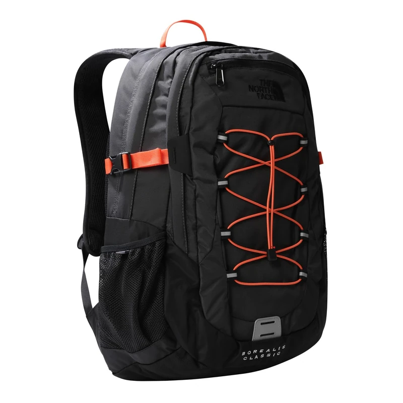 The North Face Borealis Backpack Asphalt Grey/Retro Orange One Size