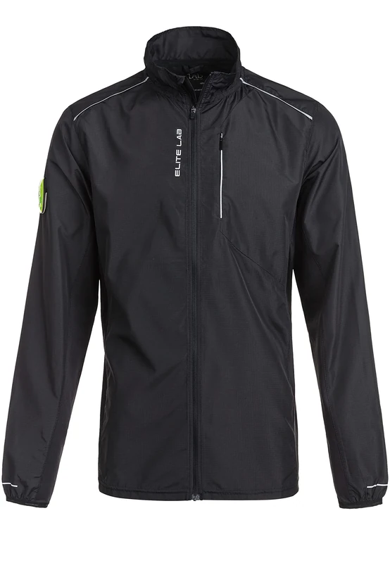 ELITE LAB Men's Shell X1 Jacket, 1001 Black, XS