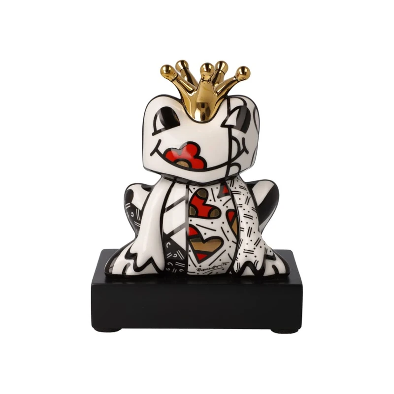 Romero Britto Golden Prince Pop Art Figure - Image 1
