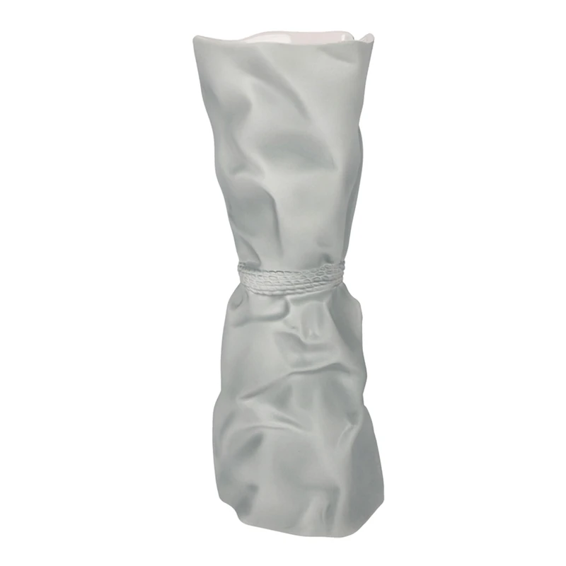 Goebel Vase, Bisque porcelain, Turquoise, 10x9,5x25 cm