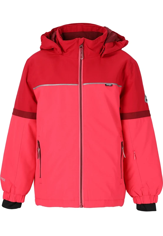 ZIGZAG Unisex Kid's Parson Jacket, 4041 Crimson, 104-110 - Image 1