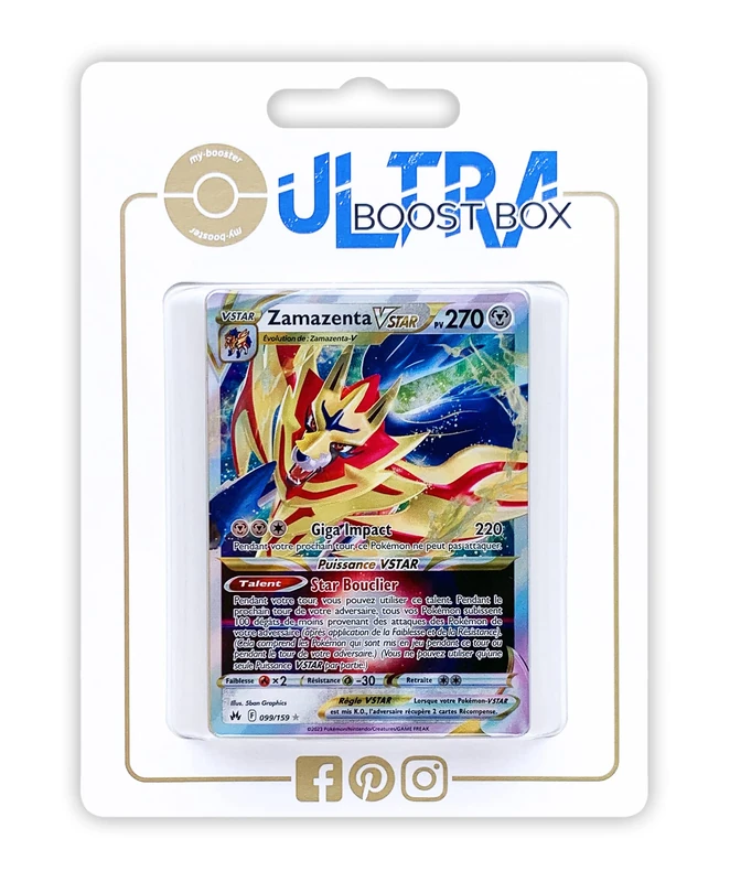 my-booster Pokémon Company SWSH125-FR-UB-099, Multi-Colour